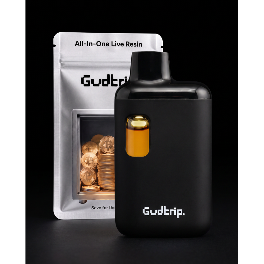 Gudtrip Platinum OG Live Resin AIO 1g