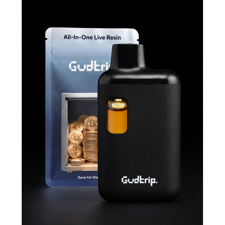 Gudtrip Watermelon Gelato Live Resin AIO 1g